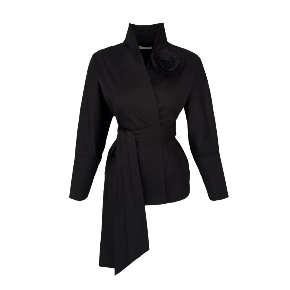 The Ivory Vogue Shirt and Skirt Set